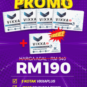 Pakej Super Promo ( 5 Kotak Vixxa)